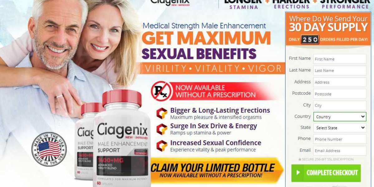 Ciagenix Canada {Reviews} 100% Natural And Safe Pills For Man!!