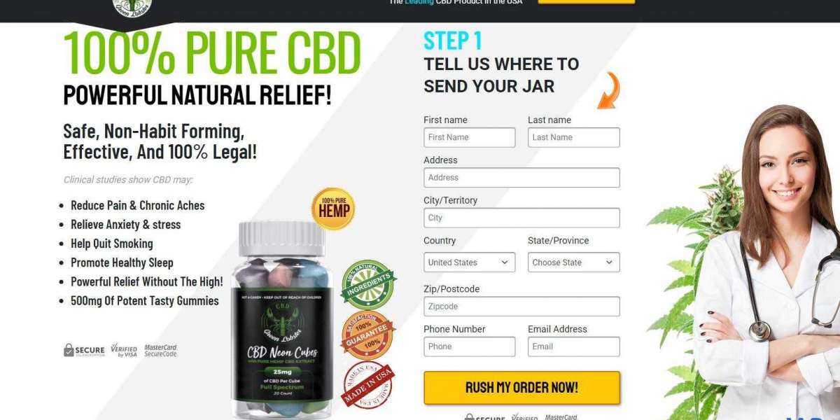 Green Lobster CBD Gummies ; Stress, Anxiety, Pain Relief & Buy Now ?