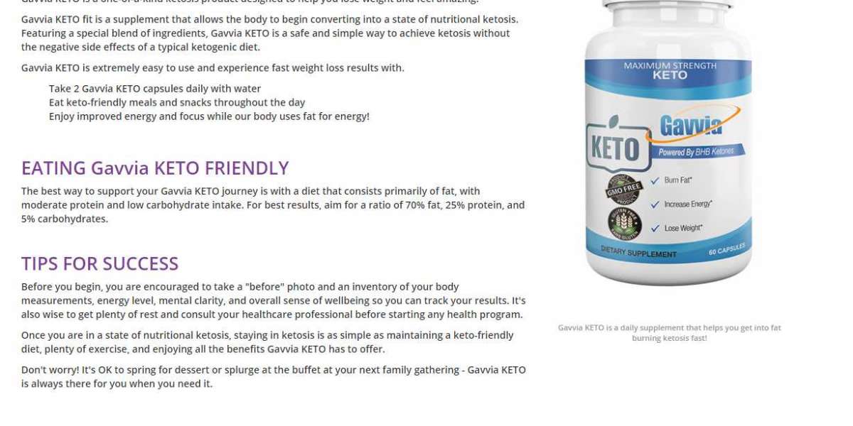 Gavvia Keto : Reviews, Price, Side Effects