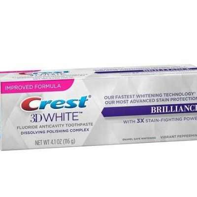 Crest 3D White Brilliance Tooth Whitening Toothpaste 116g Profile Picture