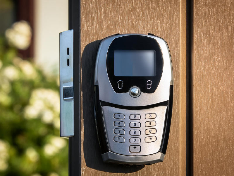 Home Security with Added Garage Door Keypad Installation