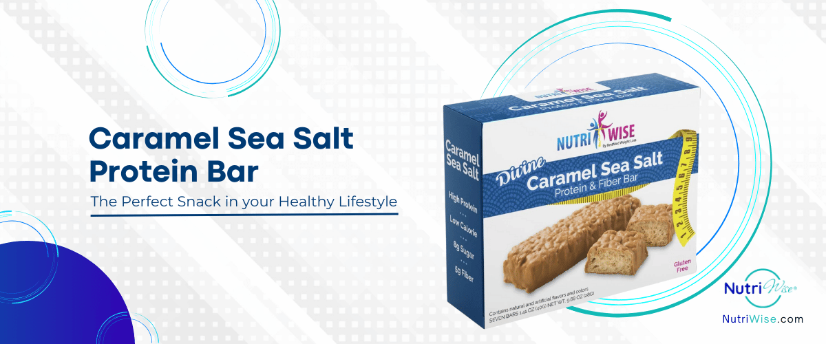 Caramel Sea Salt Protein Bar For the Perfect Snack in your Healthy Lifestyle