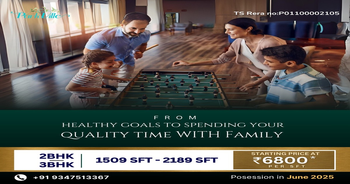 Residential Projects in Hyderabad: Tellapur. Book your property