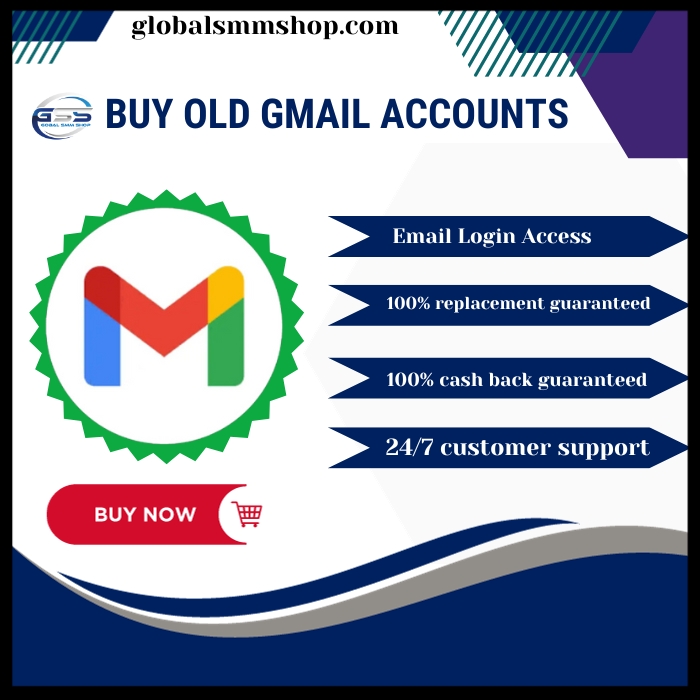 Buy Old Gmail Accounts - 100% | Bulk | Aged | Unique