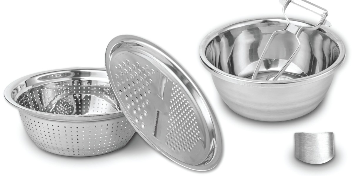 The Le Regalo® 5-Piece Stainless Steel Colander Set: A Comprehensive Guide to Streamlined Straining