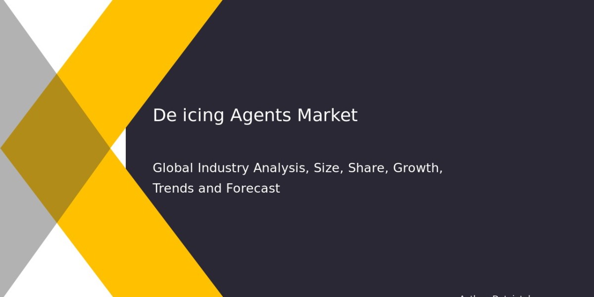 De-Icing Agents Market Business Growth Forecast | CAGR 6.5% 2032